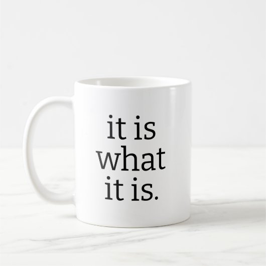Tasse noire citation impertinente, tasse de café d (Gauche)