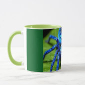 Tasse noire d'art de ligne abstrait moderne | Co m (Gauche)