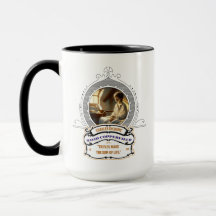 Tasse noire David Copperfield de Dickens