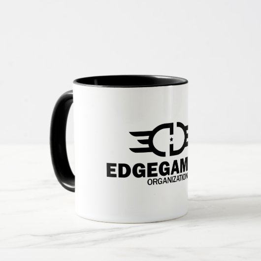 Tasse noire de BORD (Devant gauche)