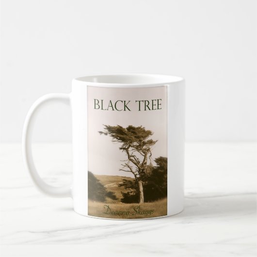 Tasse noire de classique d'arbre (Gauche)