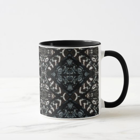 Tasse noire de conception (Droite)