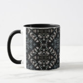 Tasse noire de conception (Gauche)