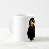 Tasse noire de corneille (Devant gauche)