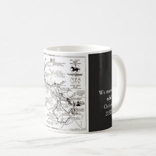 Tasse noire de la chevauchée de Paul Revere
