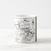 Tasse noire de la chevauchée de Paul Revere (Centre)