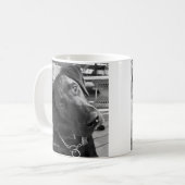 Tasse noire de Labrador (Devant gauche)