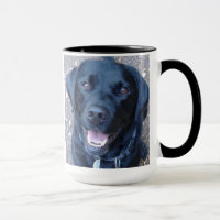 Tasse noire de Labrador
