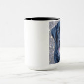 Tasse noire de Labrador (Centre)