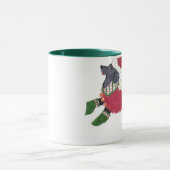 Tasse noire de Labrador des anges de Gulliver (Centre)