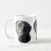 Tasse noire de labrador retriever (Gauche)