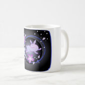 Tasse (noire) de lapin de ressort (Devant droit)