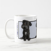 Tasse (noire) de Schnoodle (Gauche)