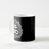 Tasse noire de Sigil de double soufre de Magus (Devant gauche)