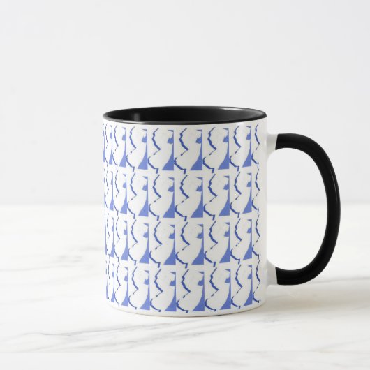 Tasse noire de sonnerie de New Jersey (Droite)
