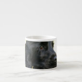Tasse noire de spécialité de chien de cocker (Devant)