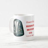 Tasse noire d'emblème du Hudson (Devant gauche)
