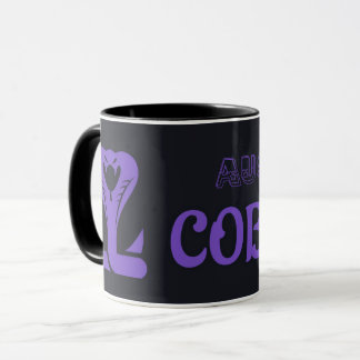 Tasse noire des Cobras d'Austin