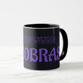 Tasse noire des Cobras d'Austin (Devant droit)