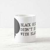 Tasse noire d'histoire (Centre)