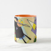 Tasse noire et violette de Kandinsky - d'art (Centre)