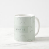 Tasse Nom Moderne  (Devant droit)