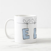 Tasse Nom Personnel Ella (Gauche)