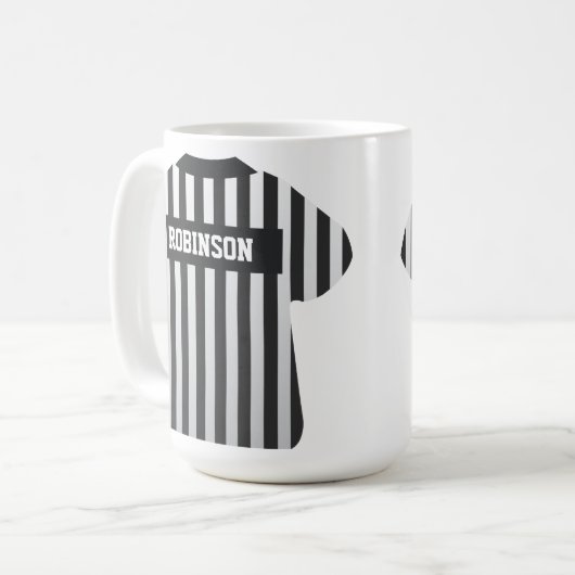 Tasse nommée d'arbitre (Devant gauche)