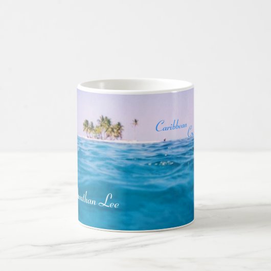 Tasse nommée de croisière des Caraïbes (Centre)