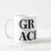 Tasse nommée de grâce (Gauche)