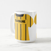 Tasse nommée de référence du football (Devant gauche)