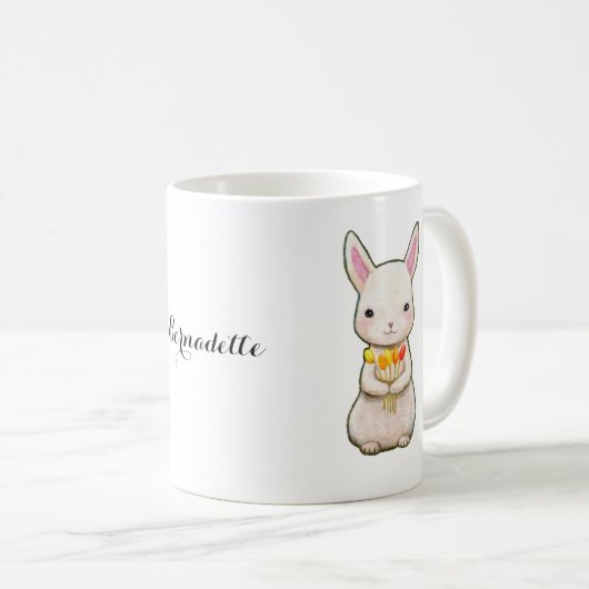 Tasse nommée faite sur commande avec le graphique (Devant droit)