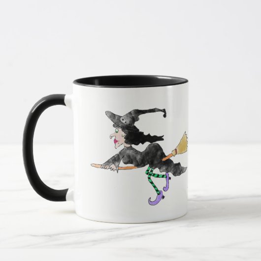 Tasse nommée faite sur commande de Halloween de (Gauche)