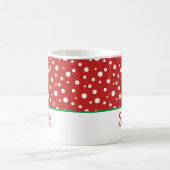 Tasse nommée faite sur commande de Noël (Centre)