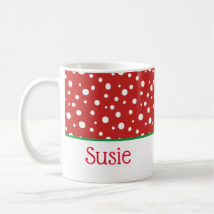 Tasse nommée faite sur commande de Noël