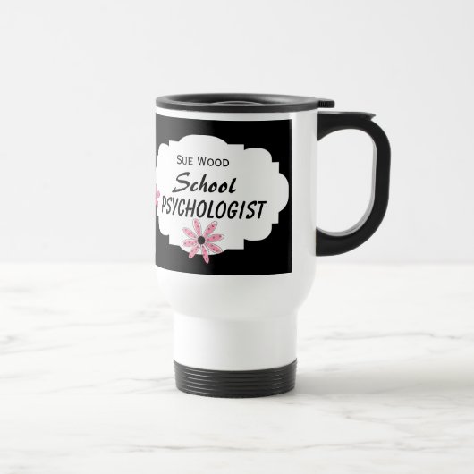 Tasse nommée faite sur commande de psychologue (Droite)