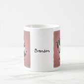 Tasse nommée faite sur commande personnalisée de (Centre)