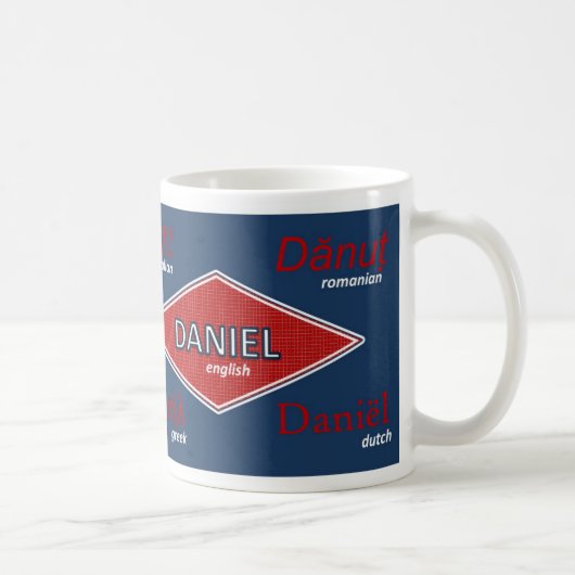Tasse nommée internationale de Daniel (Droite)