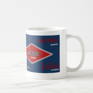 Tasse nommée internationale de Jacob
