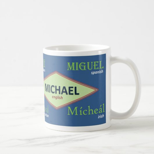 Tasse nommée internationale de Michael (Droite)