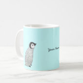 Tasse nommée personnalisable de bébé de tasse (Devant gauche)