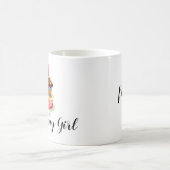 Tasse nommée personnalisée de fille d'anniversaire (Centre)