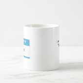 Tasse nommée spirituelle faite sur commande : SAT (Centre)