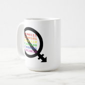 Tasse Non-Binaire de genre (Devant gauche)