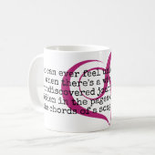 Tasse non découverte de voyages (Devant gauche)