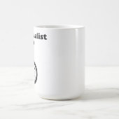 Tasse non double d'humour de monocycle (Centre)