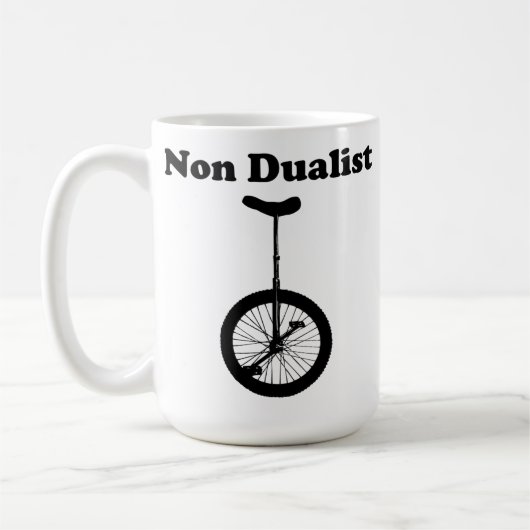 Tasse non double d'humour de monocycle (Gauche)