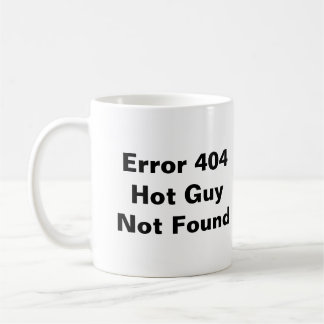 Tasse non trouvée chaude de type de l'erreur 404