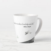 Tasse North Carolina Wright Brothers Latte (Angle droit)