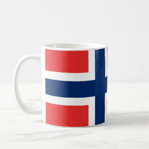 Tasse norvégienne de drapeau